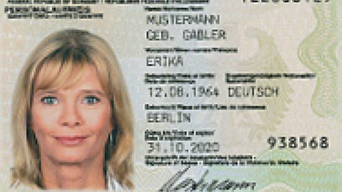 Gebührenerhöhung bei Personalausweisen tritt in Kraft